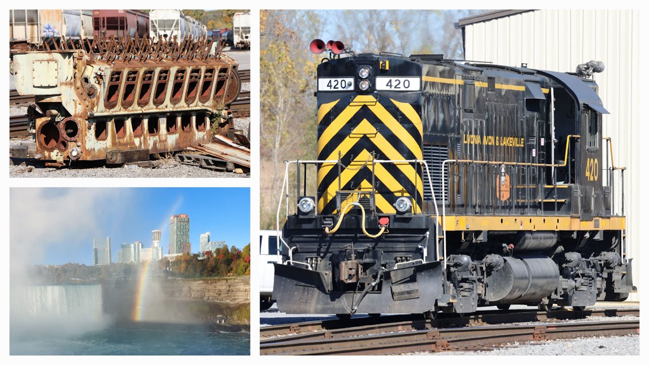Von den Niagara Fällen ins ALCo Land (Urlaub in Sachen alte, große Dieselloks USA) | Alex E