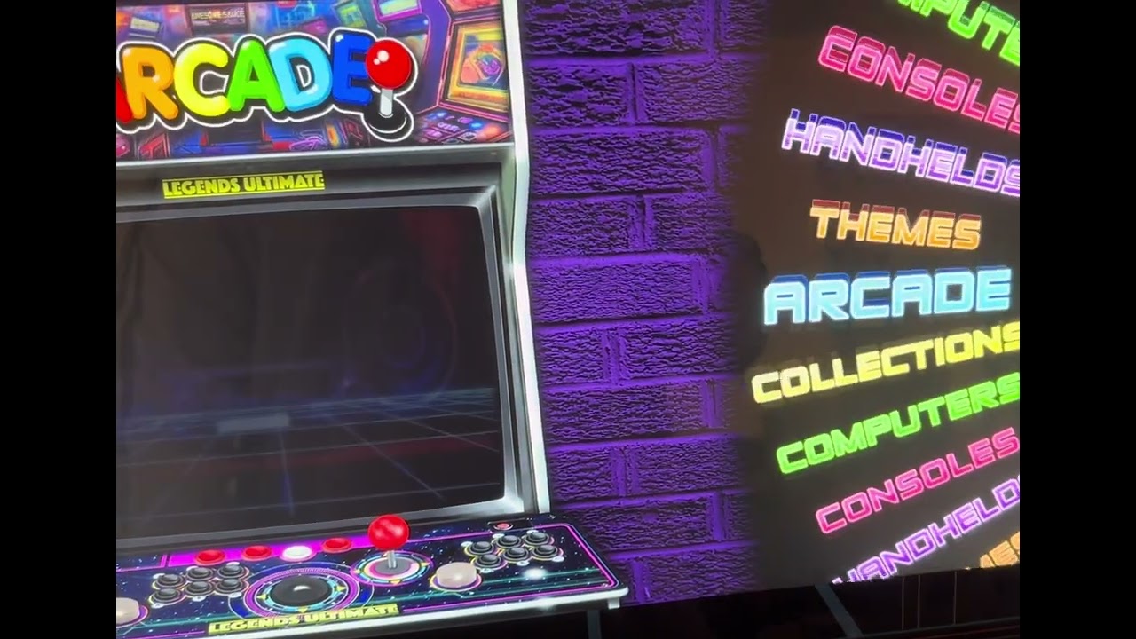 Access all games on Legends Ultimate Arcade