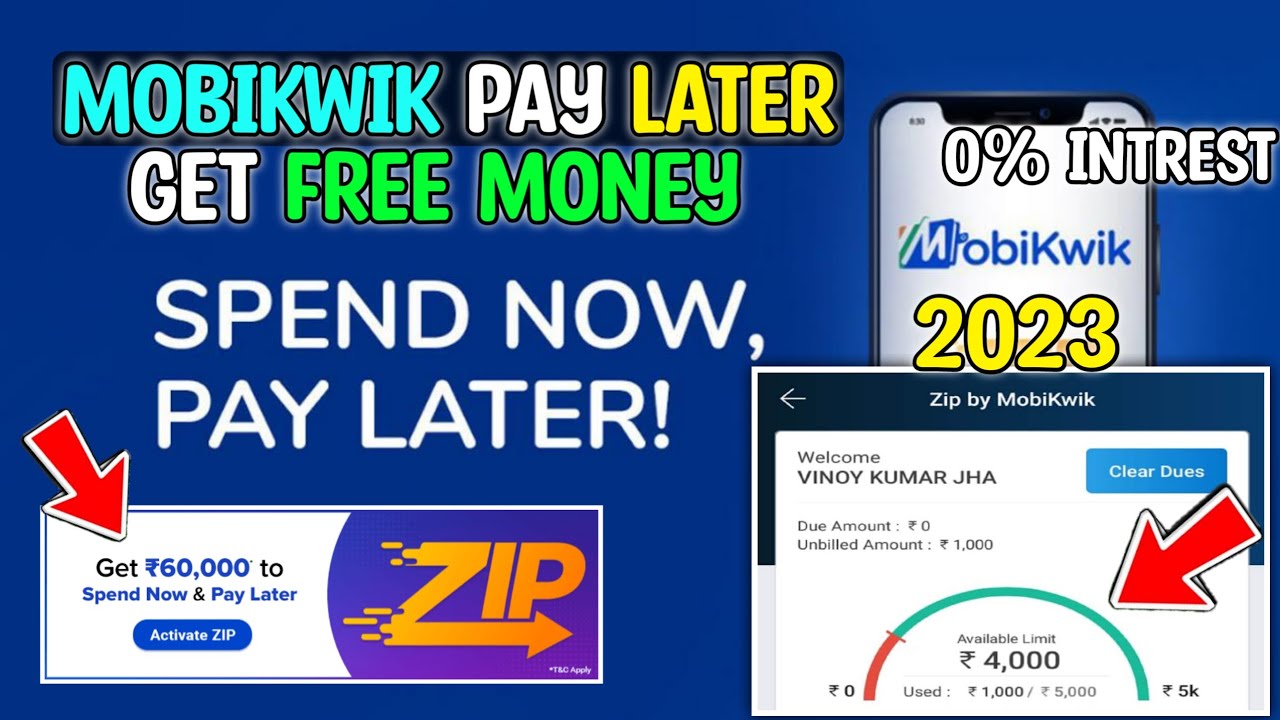 mobikwik pay later Account kaise activate kare | Mobikwik Se loan kaise le | Mobikwik zip pay limit