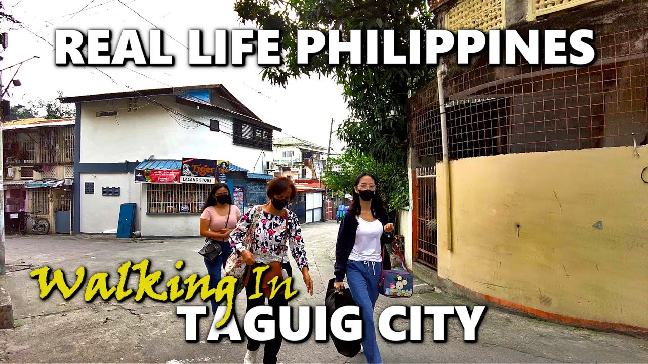 WALKING IN KATUPARAN AND NORTH SIGNAL TAGUIG CITY [4K]