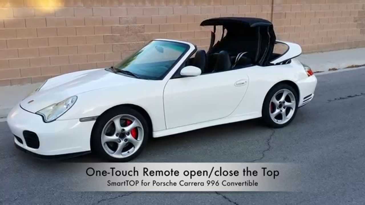 mods4cars SmartTOP for Porsche 911 Carrera (996) Convertible - One-Touch open / close / Remote Top