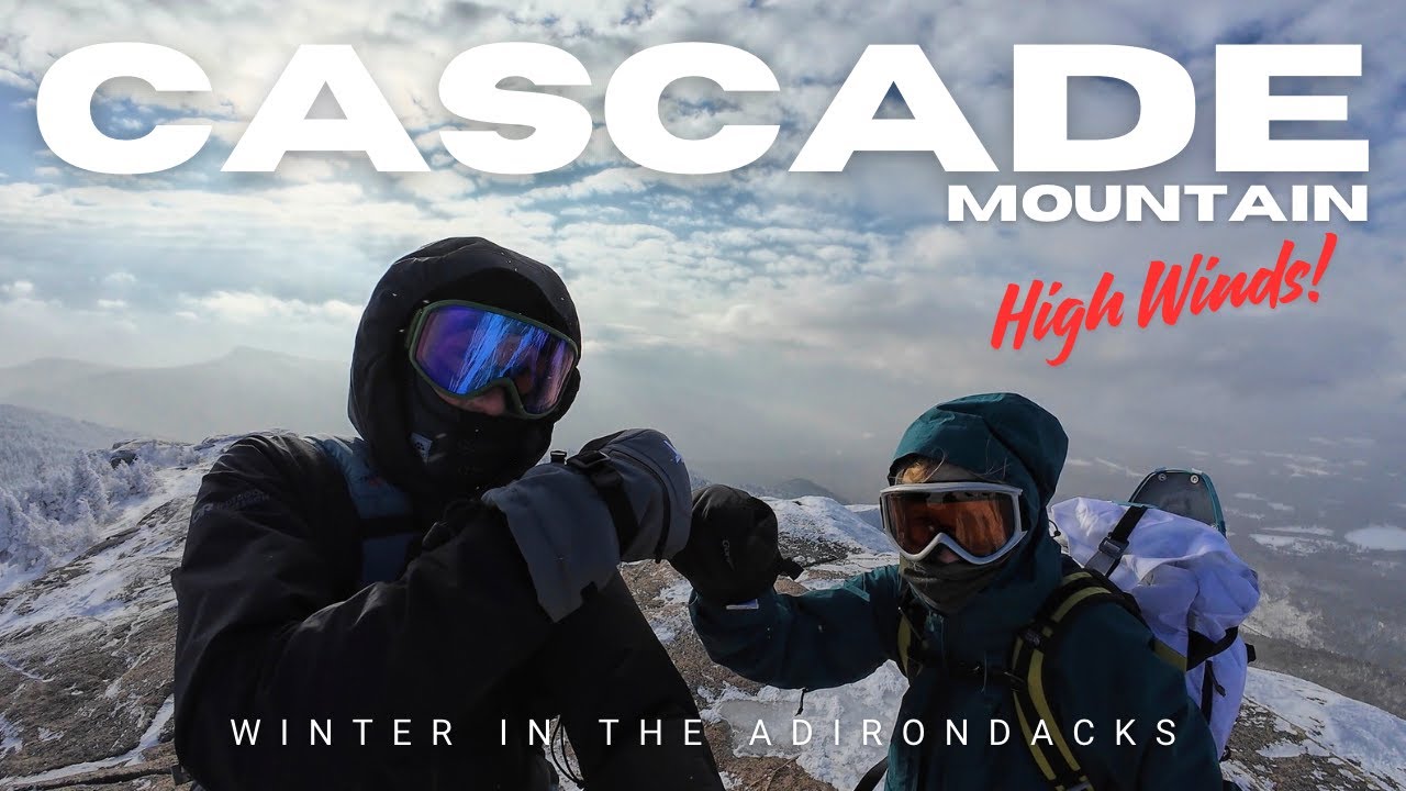 Snowshoe Adventure - Cascade Mountain in the Adirondacks
