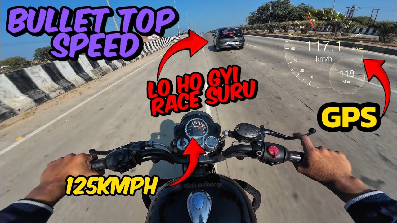 2025 Royal Enfield Classic 350 Bs6💥 ||GPS Top speed test😱🤯 || kitna bhagti h🔥