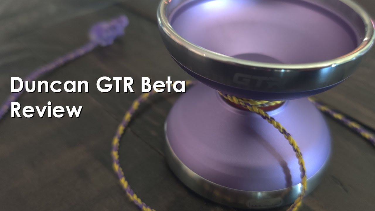 Justin Throws - Yoyo Review: Duncan GTR Beta