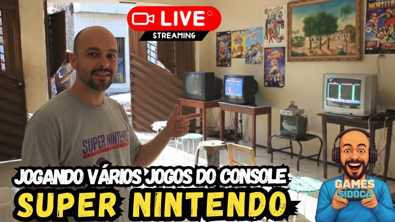 Vem comigo jogar Donkey Kong 2, Indiana Jones, X-Men e muitos outros.. #VideoGames #Snes #Retrogame