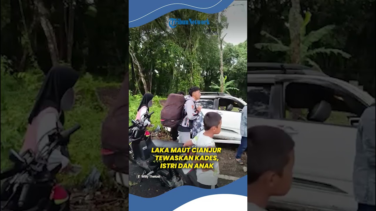KABAR DUKA! Kecelakaan Maut Tewaskan Kades Sekeluarga di Jawa Barat, Polisi Duga Pengemudi Mengantuk