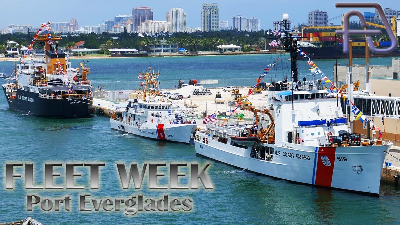 US Coast Guard Cutter Confidence - FLEET WEEK - Port Everglades - Fort Lauderdale, Florida