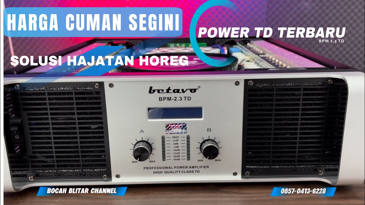 NOT A MAIN ‼️ THE LATEST BETAVO POWER BPM 2.3 TD - THE RIGHT SOLUTION FOR THOSE WHO WANT TO HOLD ...