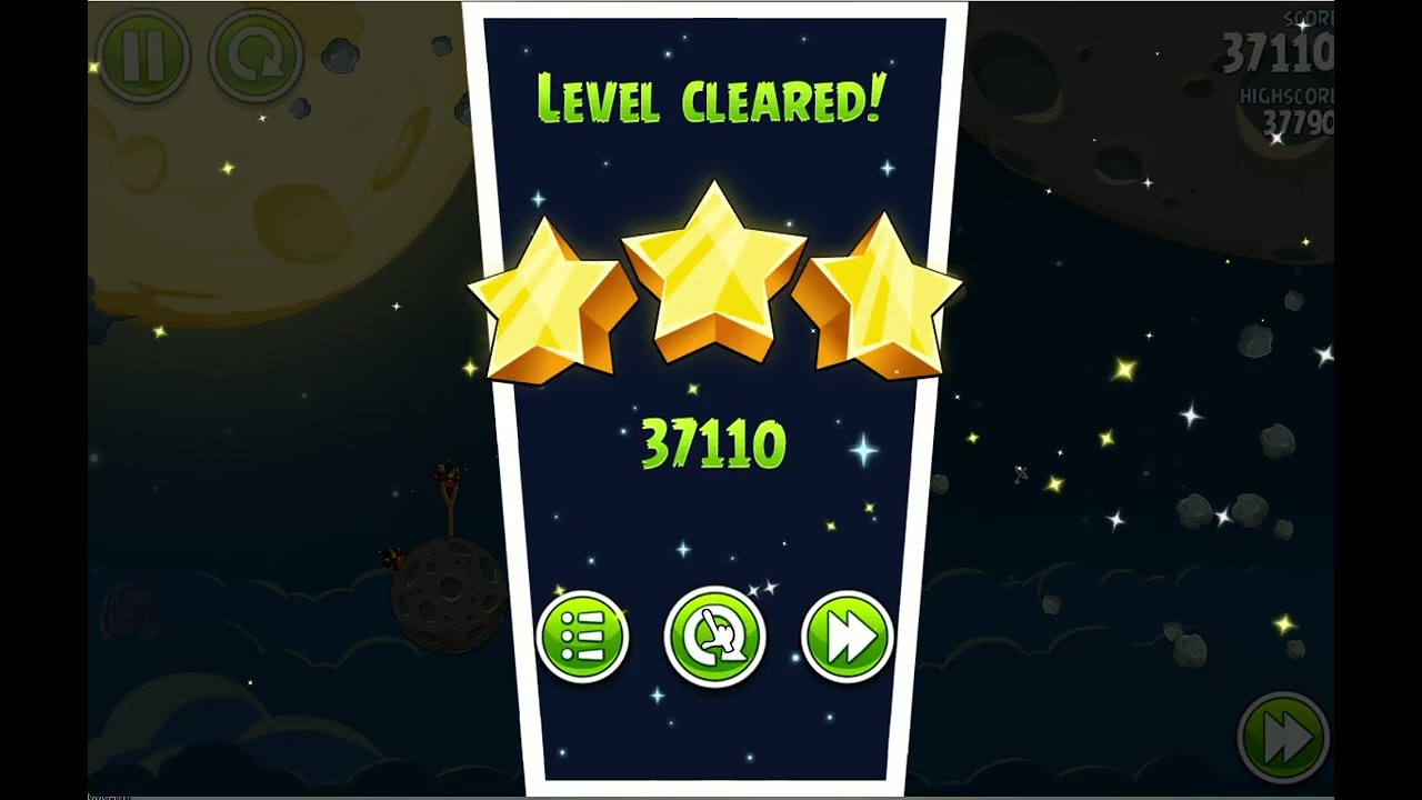 ANGRY BIRDS SPACE LEVEL 15