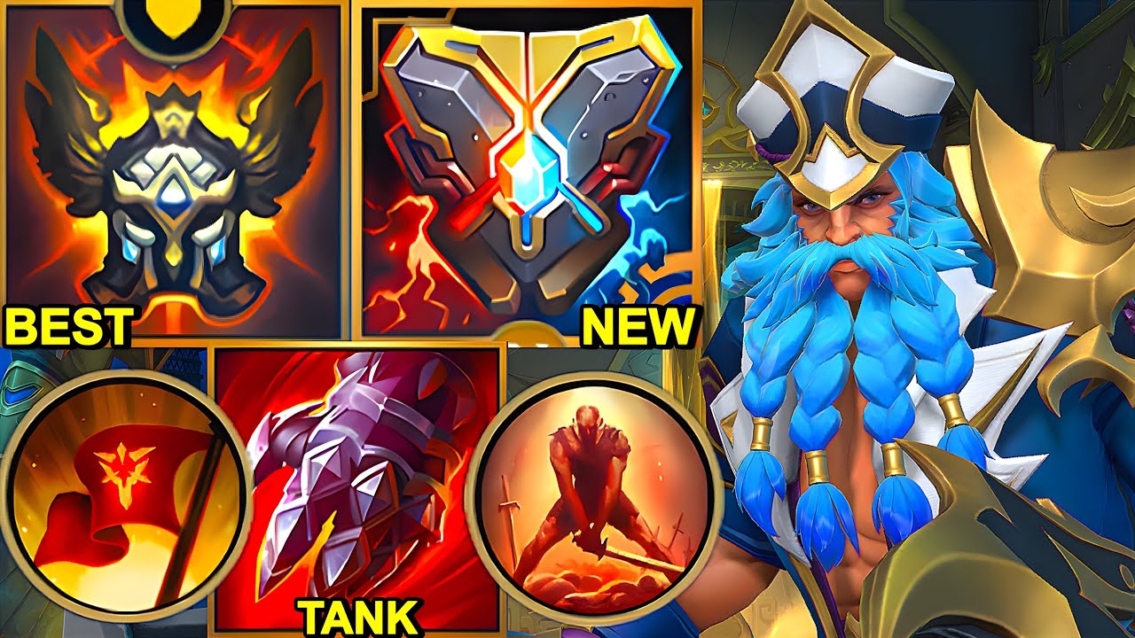 Wild Rift China Olaf Jungle - 18KILL NEW Hextech Zeke's Convergence OLAF Build Runes
