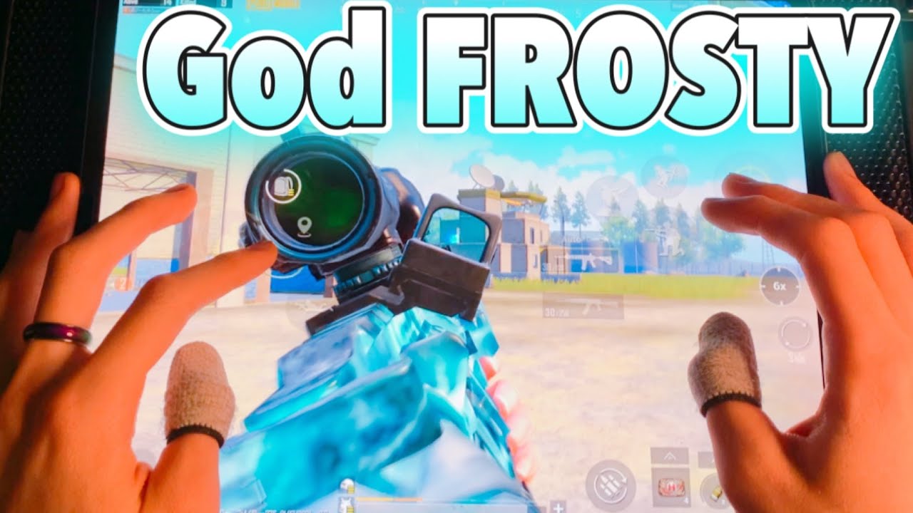 Sensitivity ＆ God FROSTY Six Fingers Claw Hand cam 😎 |［PUBG mobile］
