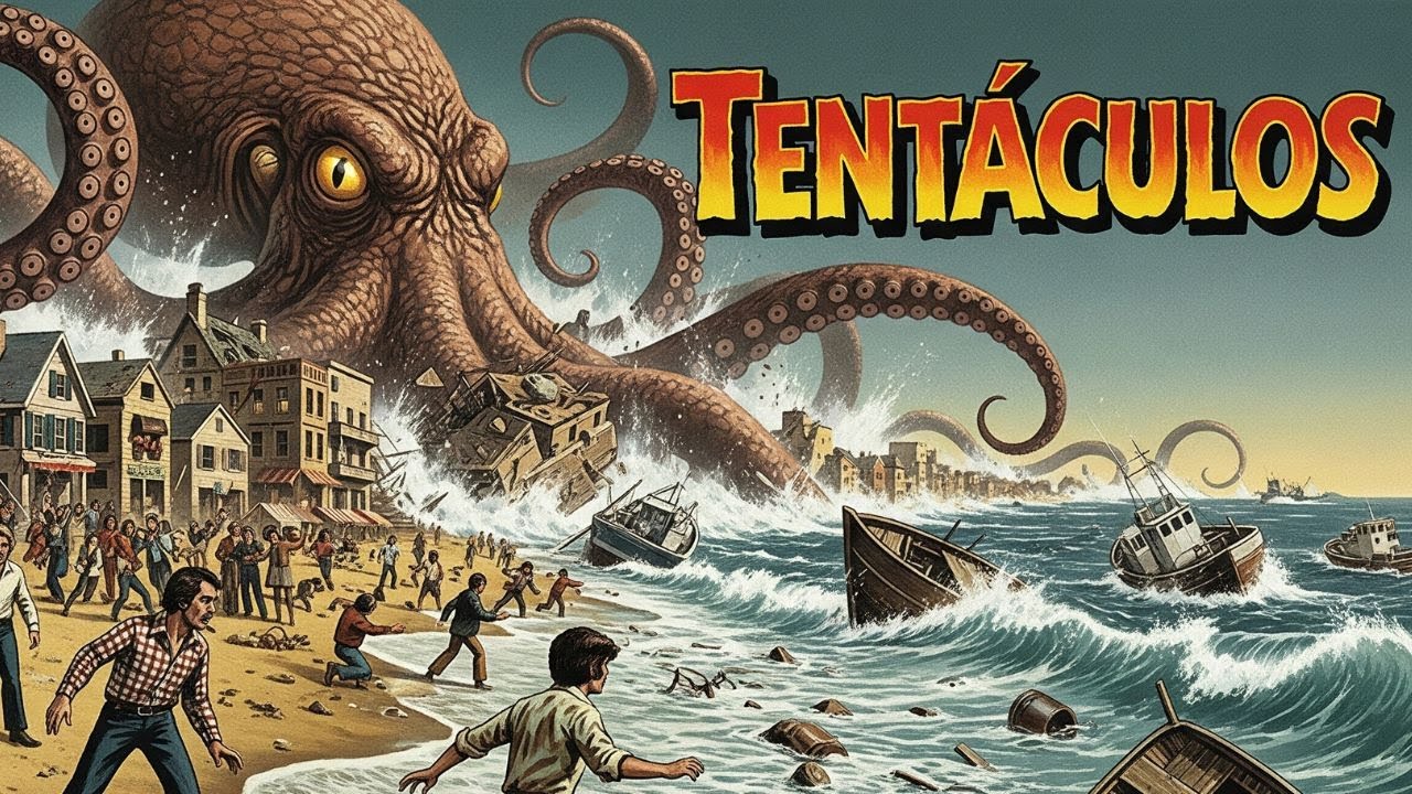 Tent&aacute;culos (1977): El Terror Gigante del Oc&eacute;ano | HD | Pel&iacute;cula Completa Terror