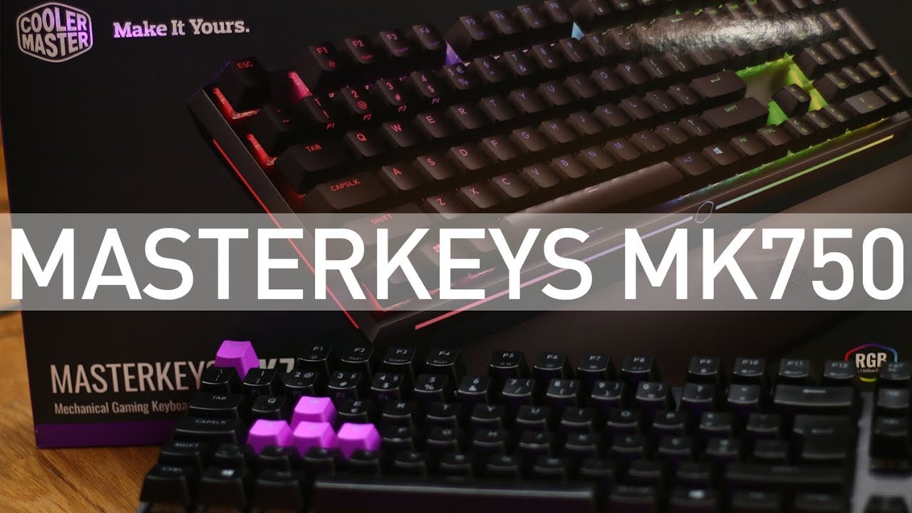 MASTERKEYS MK750 - O MELHOR TECLADO MECÂNICO RGB?