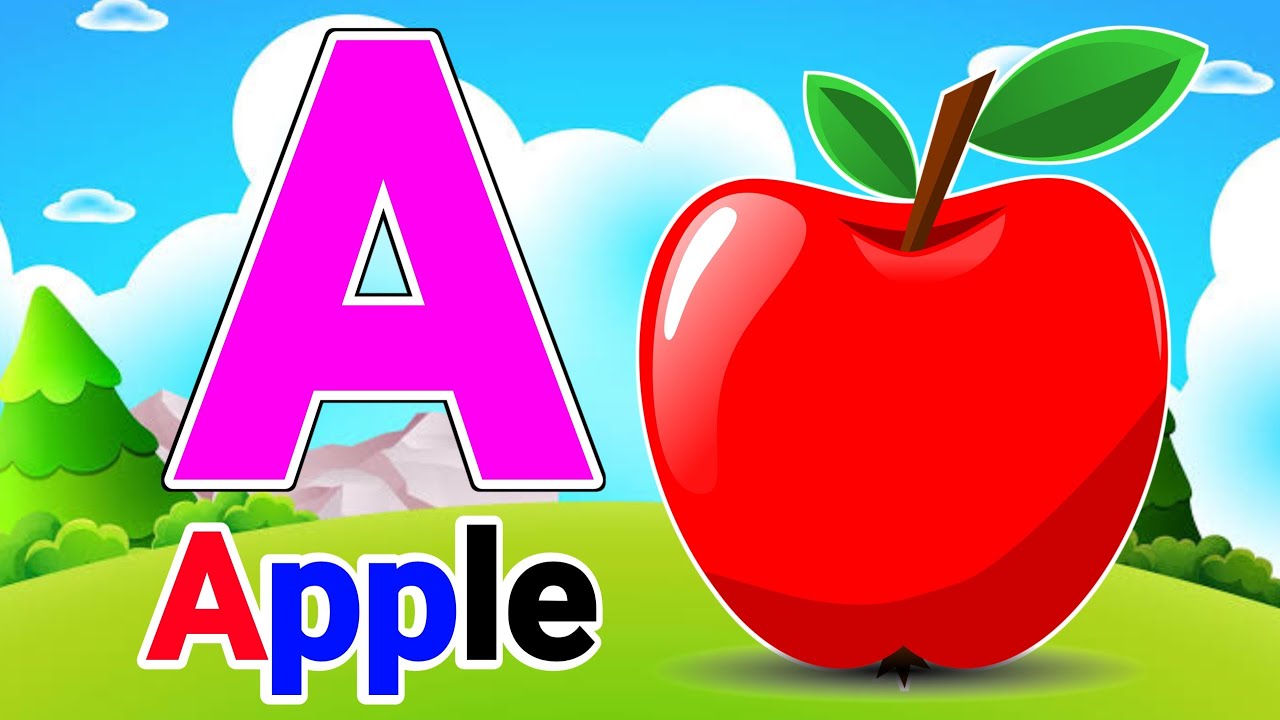 Abcd phonic song क से कबूतर || A for Apple 🍎 || 🕊️|| अ से अनार || 🍎