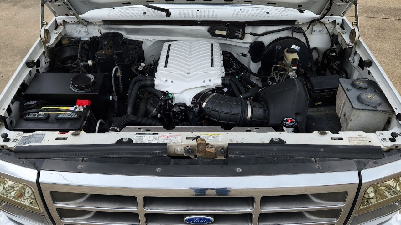 1995 F150 with Whippled Gen 3 coyote 10r80 swap