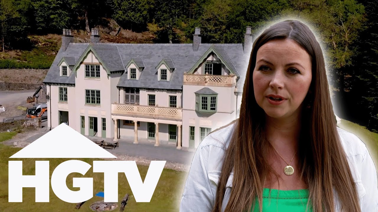 Charlotte Church Builds A Plunge Pool In Laura Ashley’s Old Mansion | Charlotte Church's Dream Build