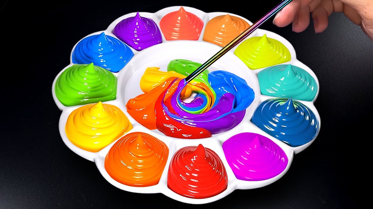 2 Hours Satisfying Color Mixing Recipes Anyone Can Do!