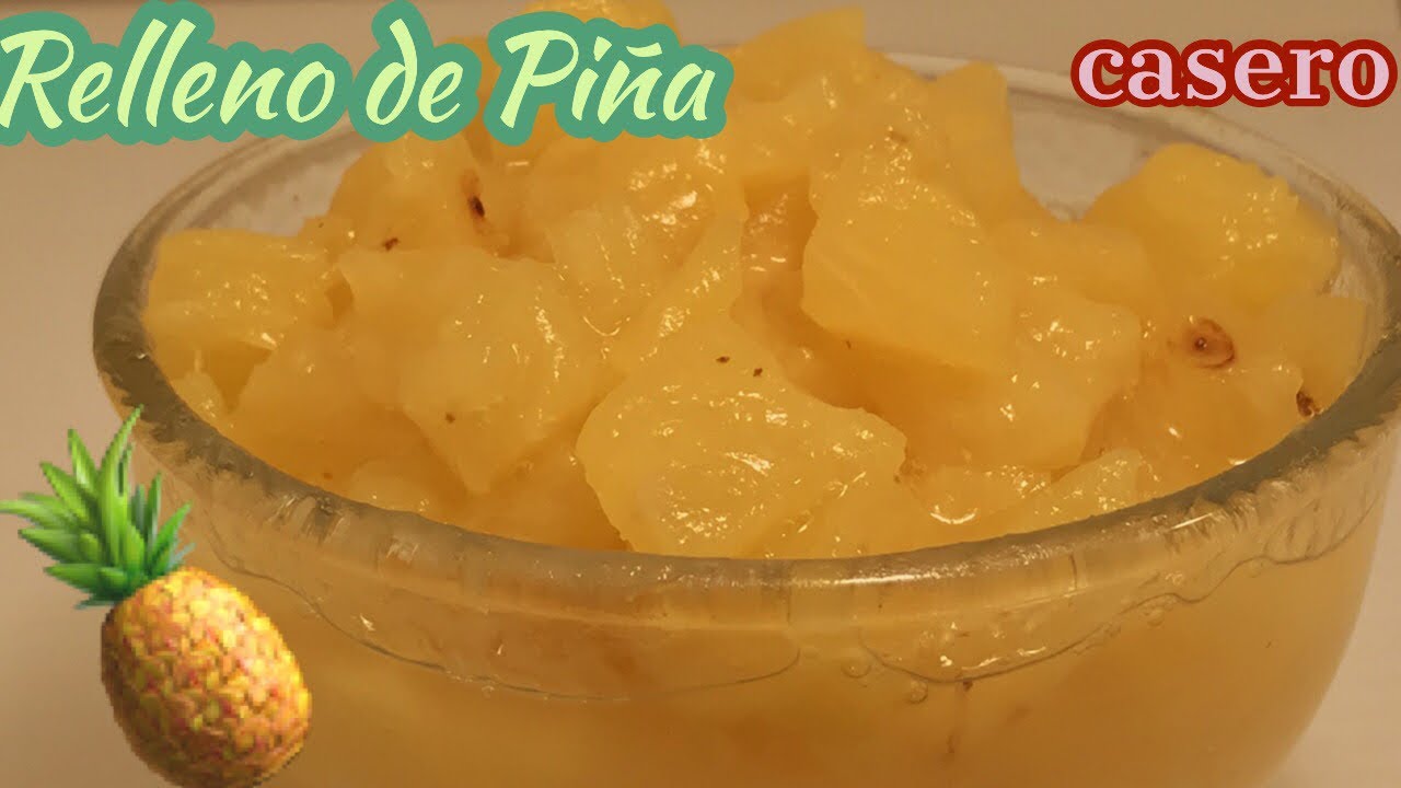 RELLENO DE PIÑA NATURAL PARA PASTEL (ANANA )