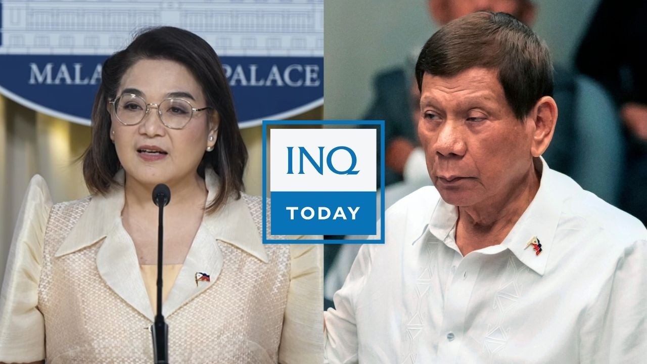Palace to Duterte co-perpetrators: Don’t hide, face ICC case |  INQToday