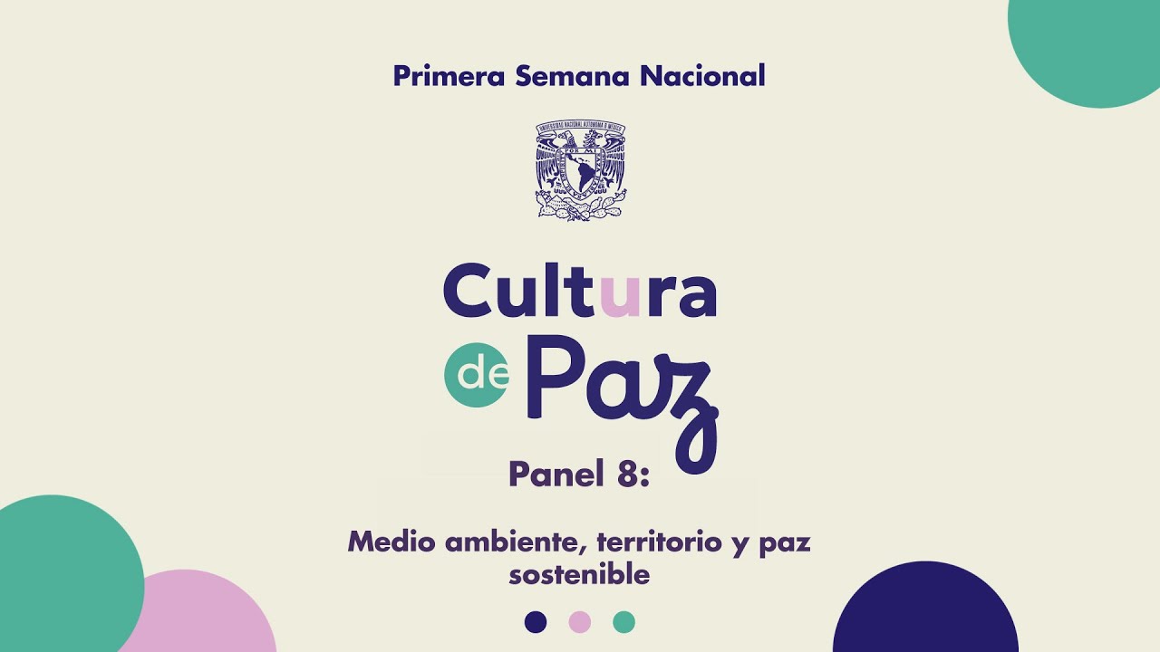 Panel 8: Medio ambiente, territorio y paz sostenible