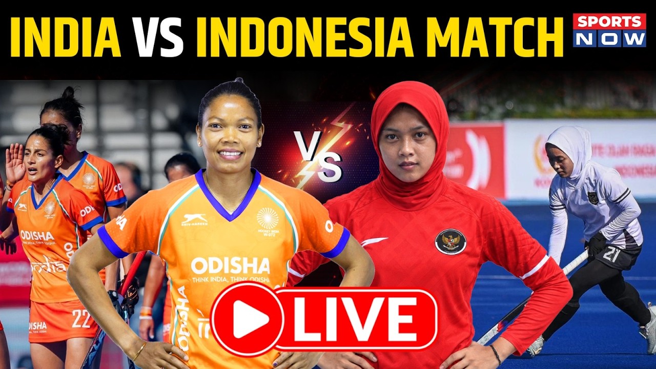 Asian Games 2026 Live: India Women vs Indonesia Women |Salimatete | Hockey Match | Sports News