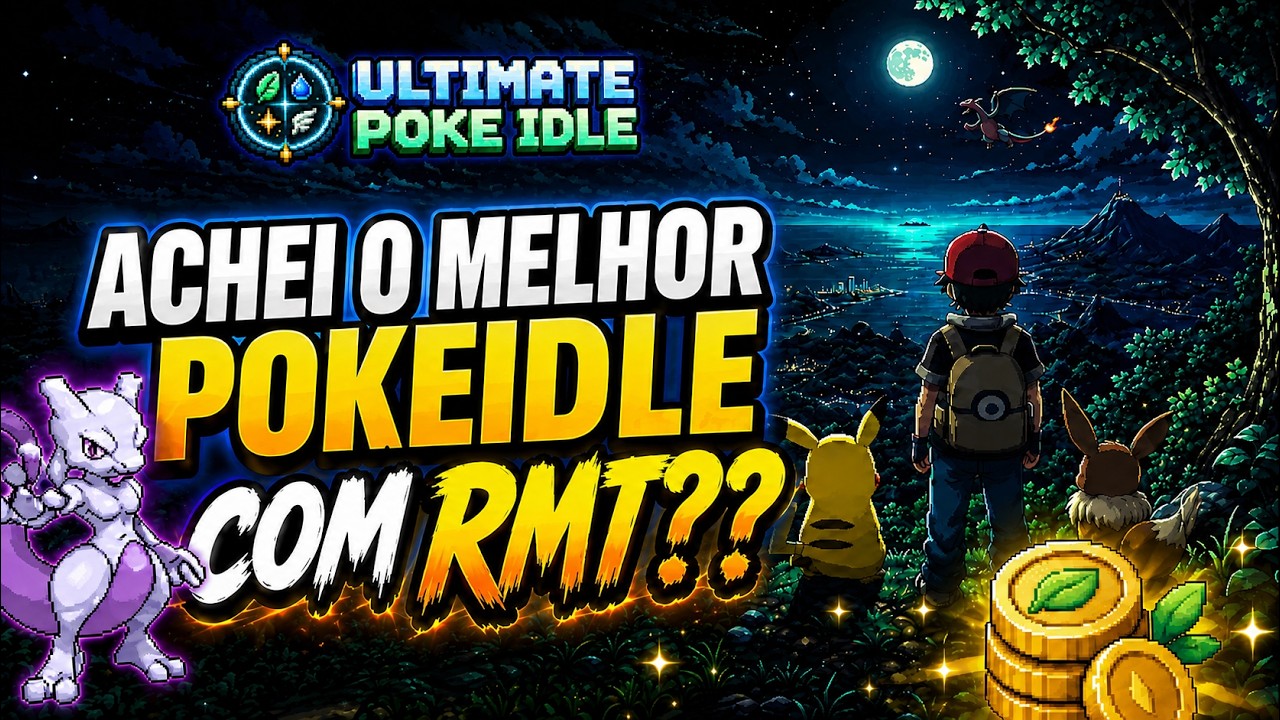 Voc&ecirc; N&Atilde;O PODE Ficar de Fora do Ultimate Poke Idle! RMT Liberado e o Lan&ccedil;amento Est&aacute; Perto 🔥​