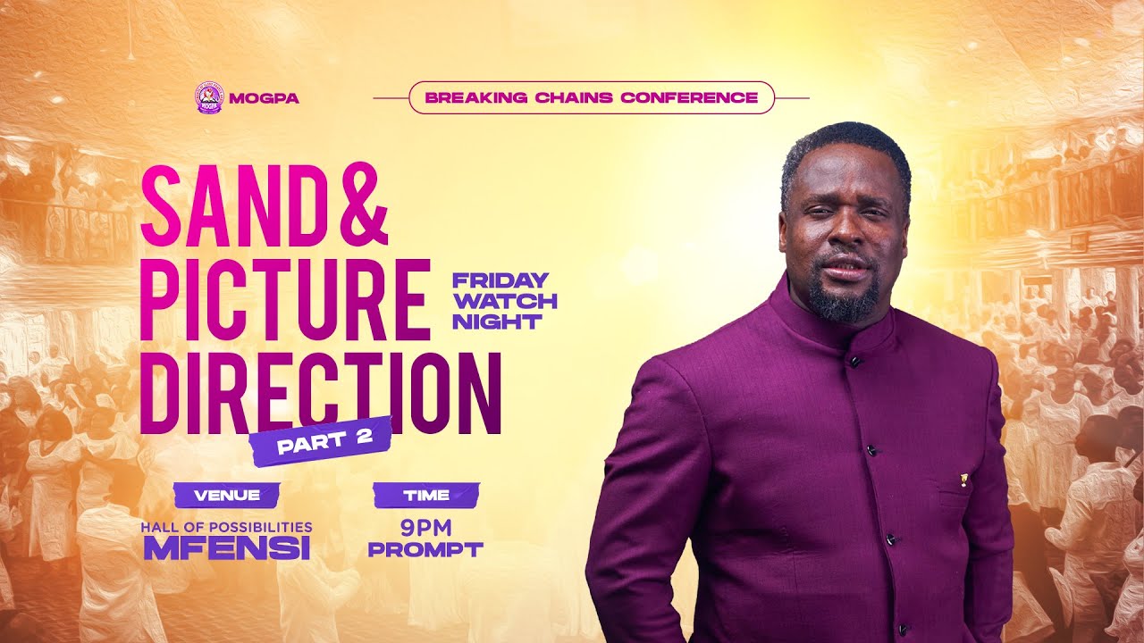 ALL NIGHT MEETING WITH REV. OB - PICTURE AND SAND DIRECTION PART 2