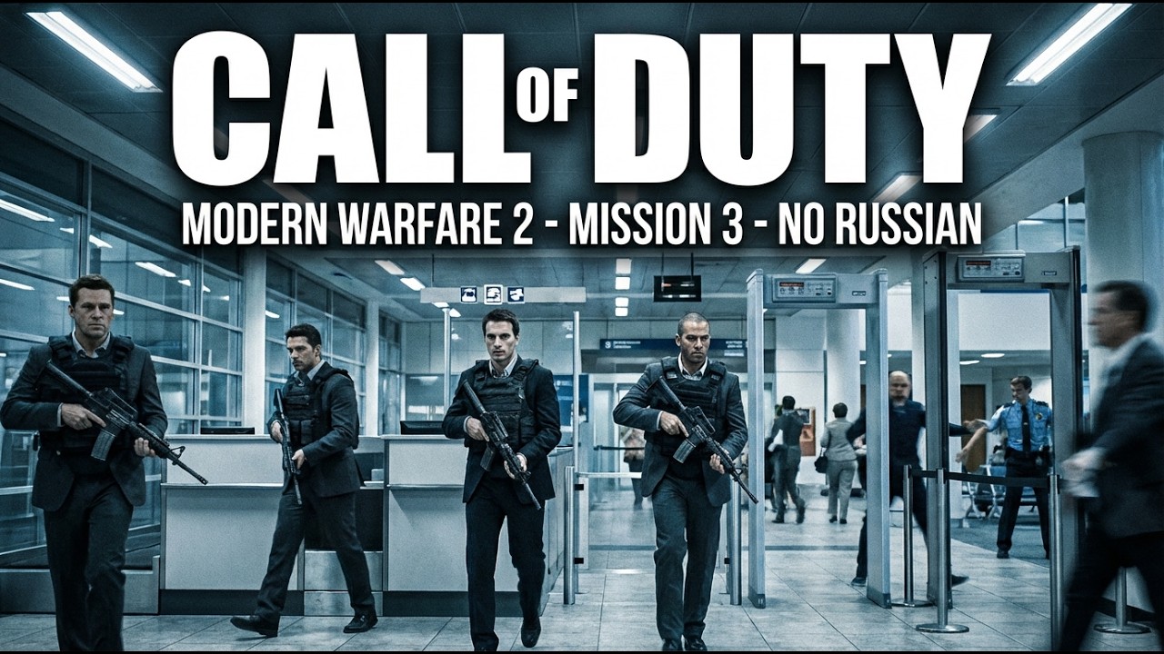 Call of Duty: Modern Warfare 2 – Mission 3 Walkthrough | No Russian Full Gameplay