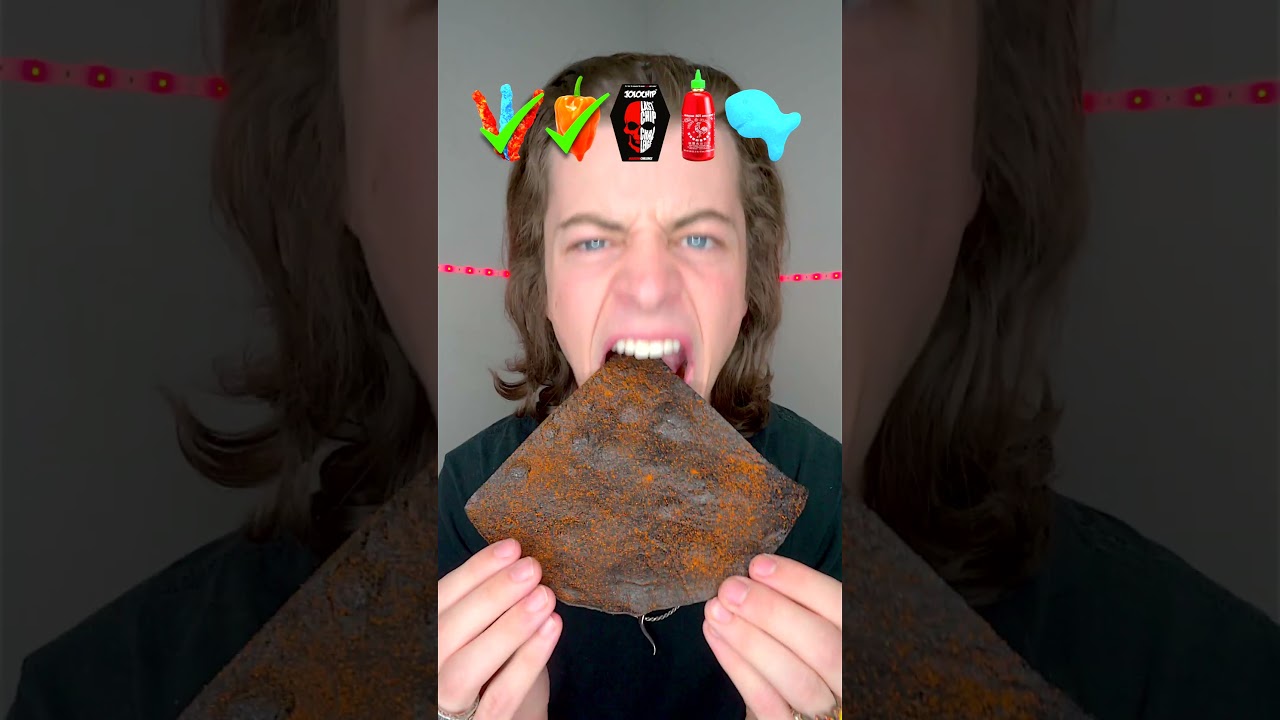 Самая острая еда ASMR!? 🥵