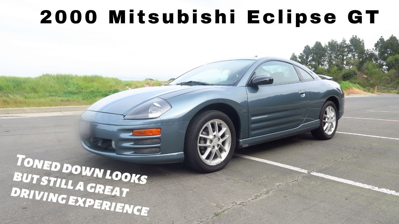 2000 Mitsubishi Eclipse GT...Toned down looks but still a great driving experience