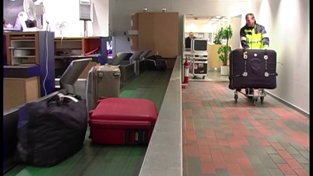 Aarhus Lufthavn en travl morgen