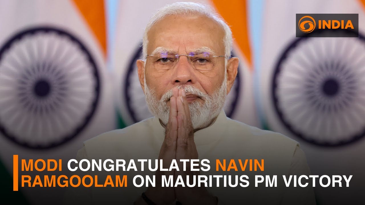 PM Modi congratulates Navin Ramgoolam & other updates | DD India News Hour