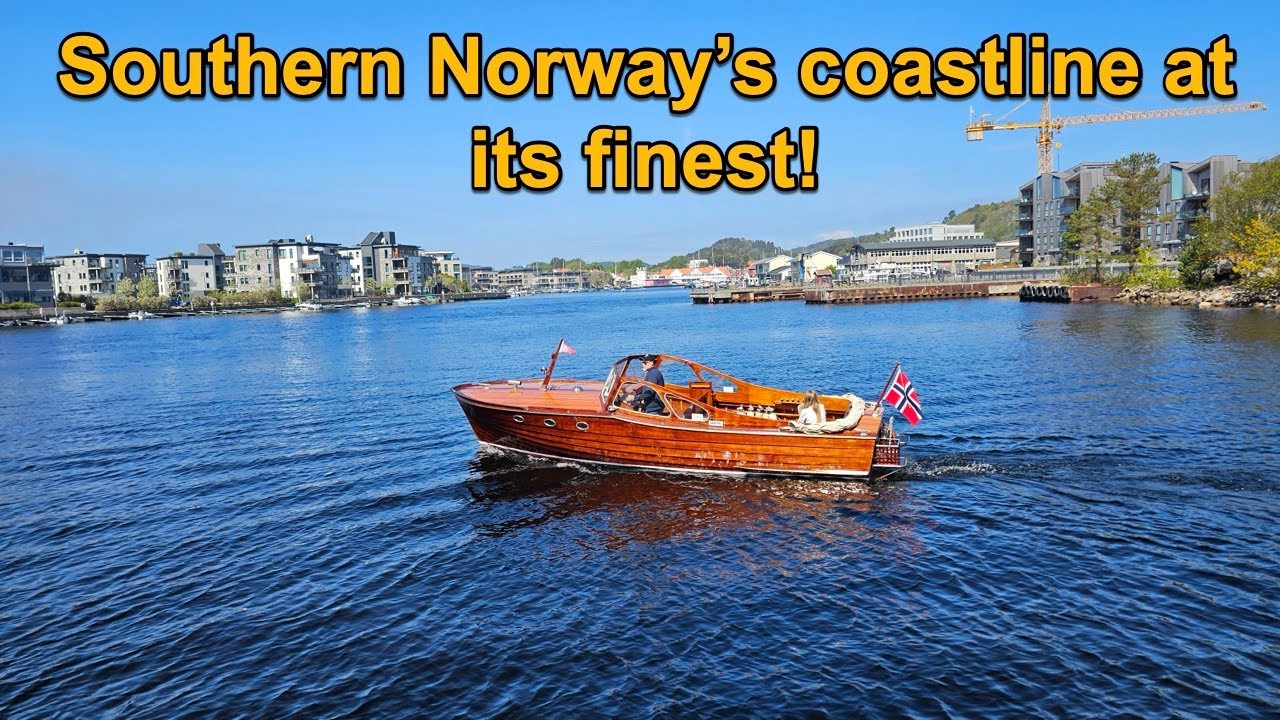 2024 MAY DAY 4 PART 3 ON MY TRIP FROM BERGEN TO OSLO. Mandal - Høllen