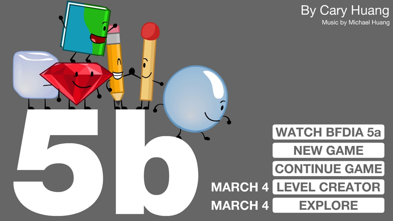 BFDIA 5b - Main Theme (Announcement Version)