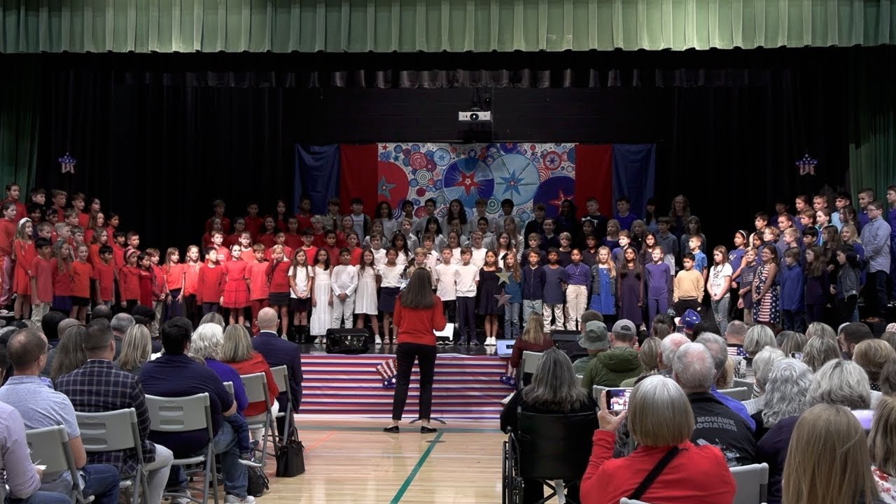 Clovercroft Elementary Veterans Day 2024