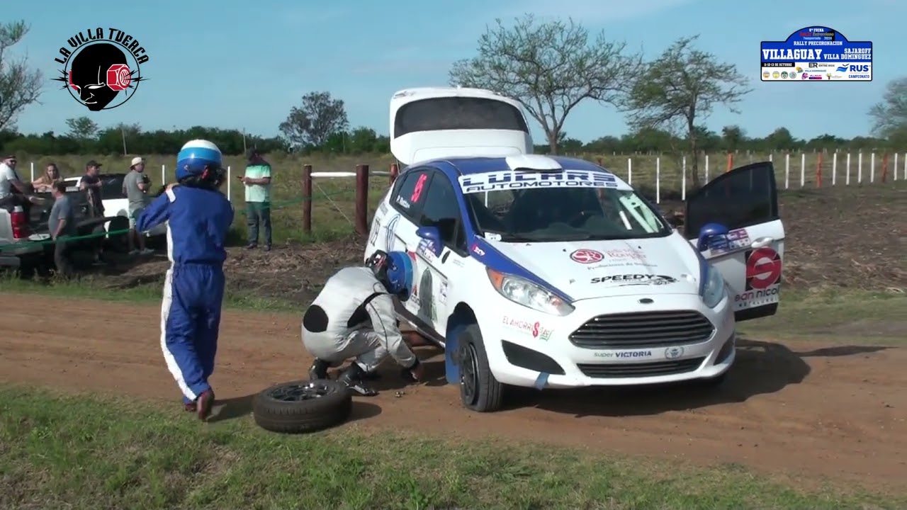 RESUMEN RALLY ENTRERRIANO 6TA FECHA VILLAGUAY , ING. SAJAROFF Y V. DOMINGUEZ