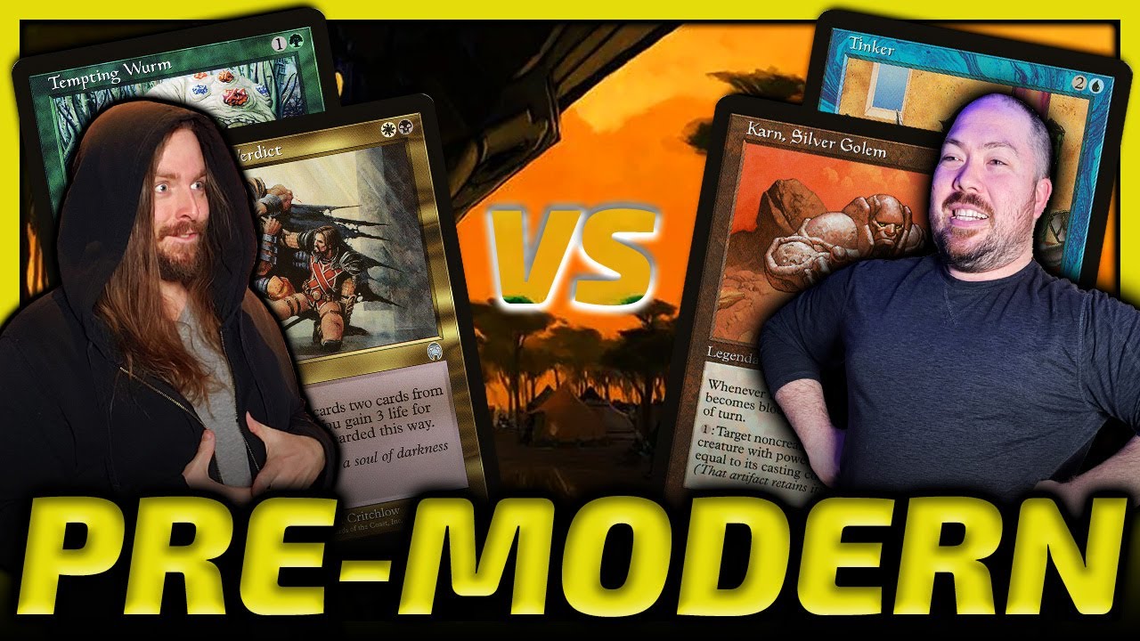 WBG Wurm Rack Vs Tinker Welder Prison!!! [Paper Premodern MtG Gameplay] 2025