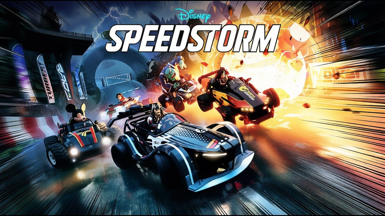 Disney Speedstorm. Чиллим на трассе