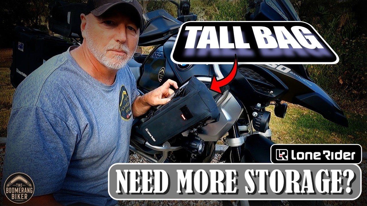 Lone Rider TALL BAG 3L Review - BMW R1250 GS Adventure