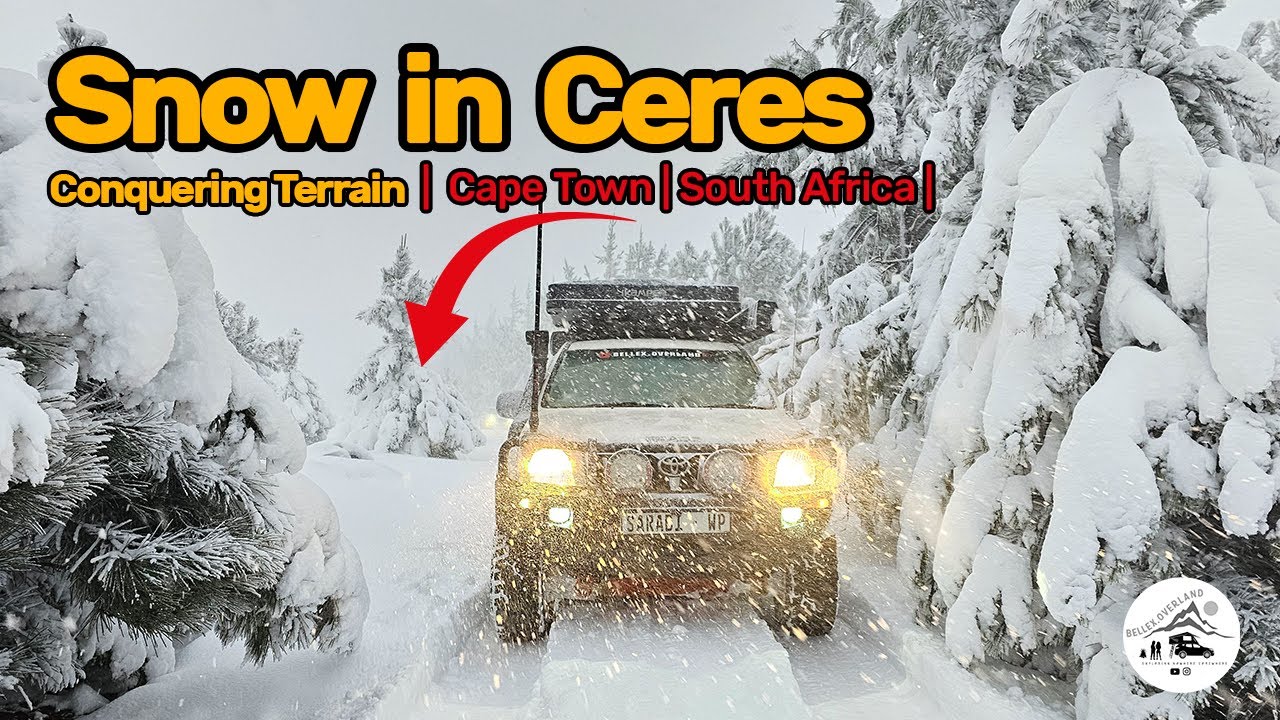 Conquering Terrain: Snow in Ceres, Cape Town, South Africa