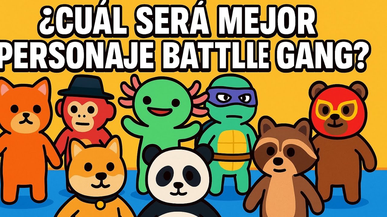PROBANDO a TODOS los PERSONAJES del BATTLE GANG /// battle gang arg
