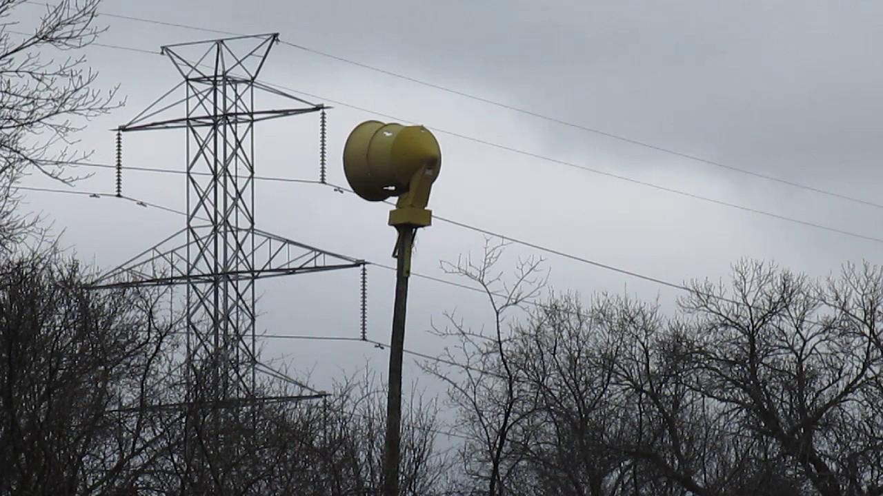 ACA P-50 tornado siren test, West Allis, WI - 2017 Wisconsin Statewide Tornado Drill