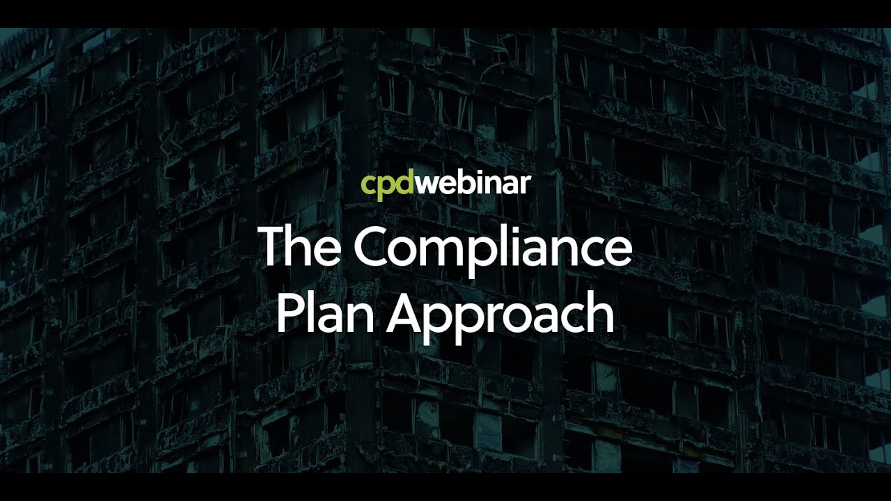 Webinar: The Compliance Plan Approach