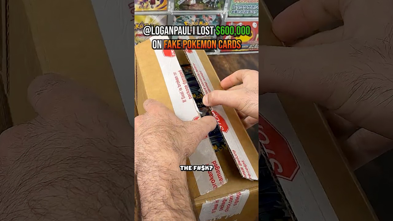 @LoganPaul I Lost $600,000 on Fake Pokemon Cards  #PokemonScam #legendarycollection  #loganpaul