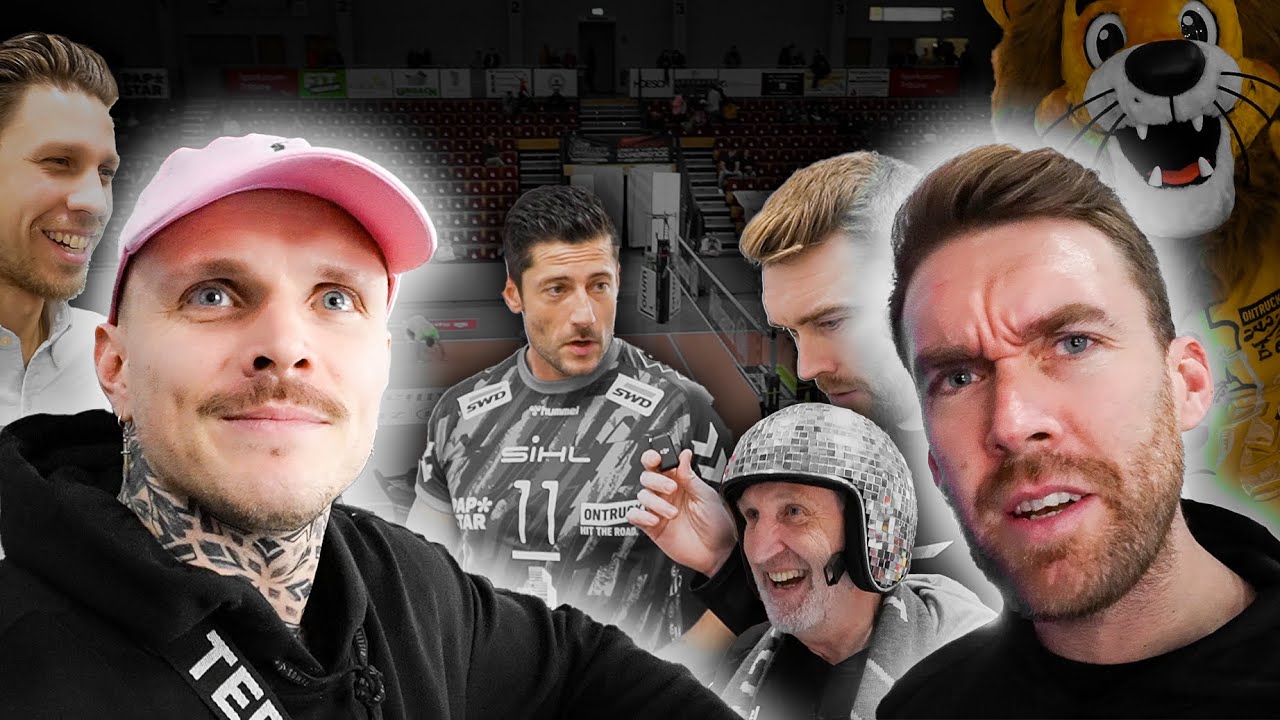 OLAF und DIRK testen die Arena-Experience bei den Powervolleys Düren 🤩🏐 | Stadion Vlog