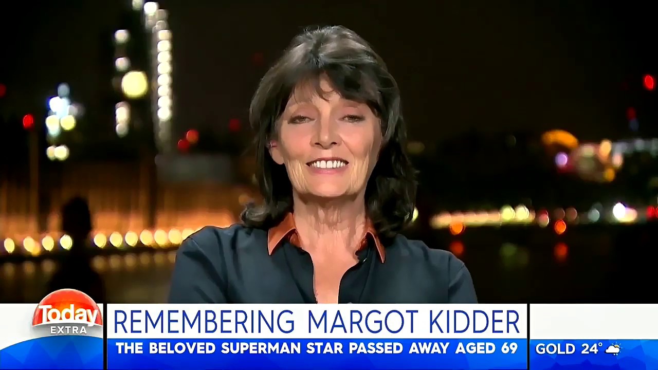 Sarah Douglas Channel 9 Today Show Margot Kidder FULL INTERVIEW