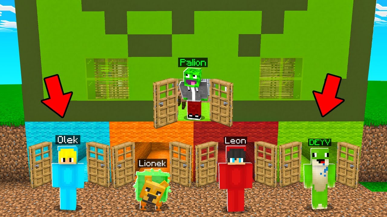 WSZYSCY WPROWADZILI SIĘ POD MÓJ DOMEK w Minecraft! *wkurzyłem się*