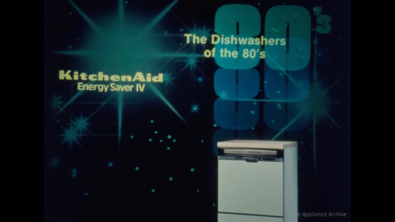 The KitchenAid Energy Saver IV Dishwashers by Hobart