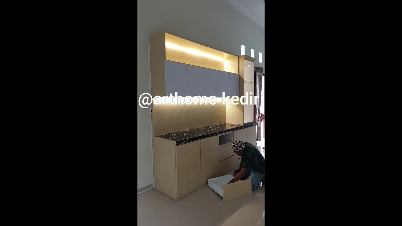 Interior kediri- Proses pemasangan interior rumah minimalis modern yang indah & menarik