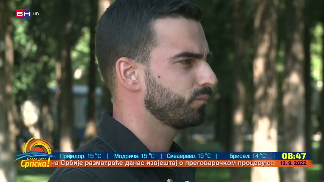 Najmlađi magistar Lazar Radan želi da ostane u Trebinju (BN TV 2022) HD